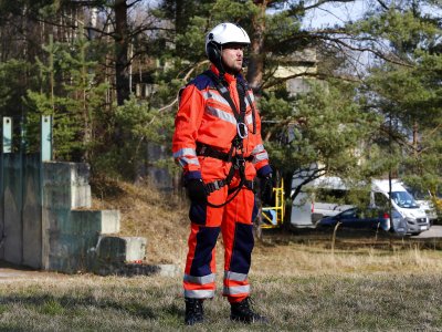Výcvik leteckých záchranářů posádek Kryštof 13, 25.3.2021